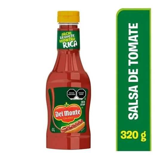 DEL MONTE CATSUP SQUEEZ 24/320 G