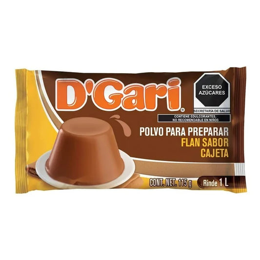 DGARI FLAN CAJETA 115 G