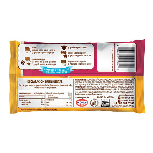 DGARI FLAN VAINILLA 115 G