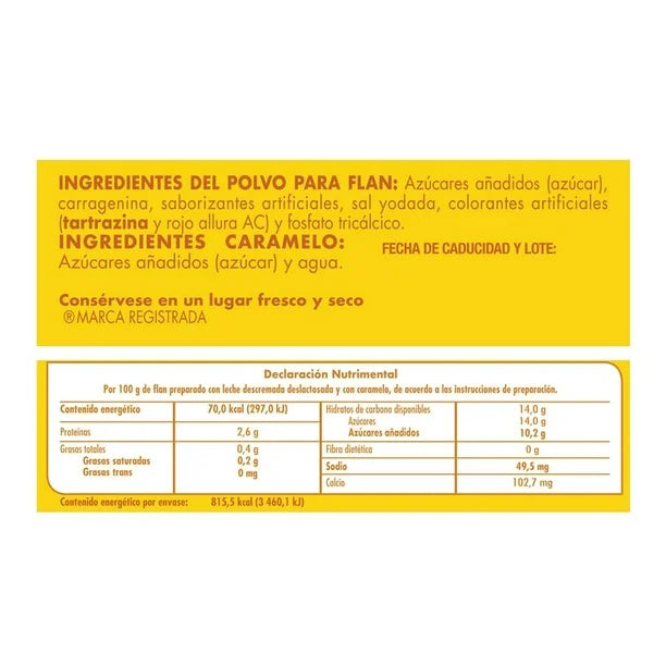 DGARI FLAN VAINILLA 115 G