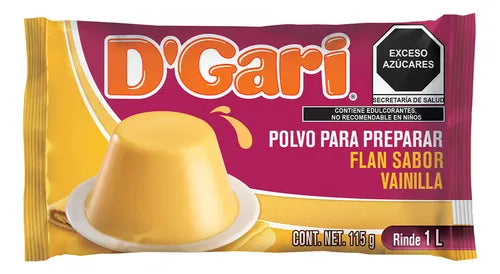 DGARI FLAN VAINILLA 115 G