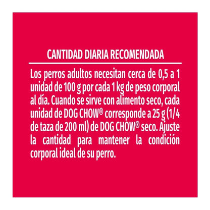 DOG CHOW SOBRE ADULTO POLLO  12/100 G