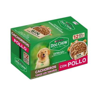 DOG CHOW SOBRE CACHORRO POLLO 12/100 G