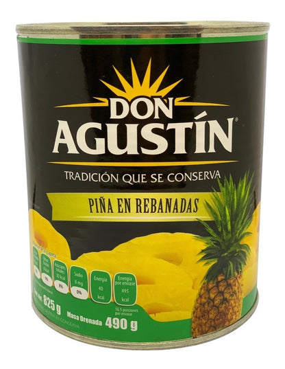 DON AGUSTIN PINA EN ALMIBAR REBANADAS 12/800 G