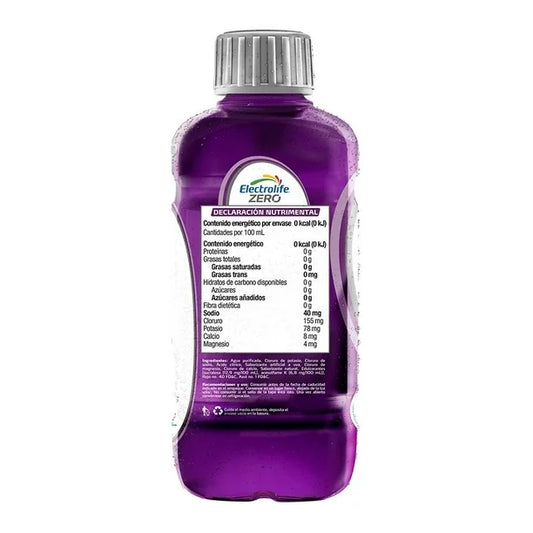 ELECTROLIFE ZERO BEB HIDR ELECT UVA 12/625 ML