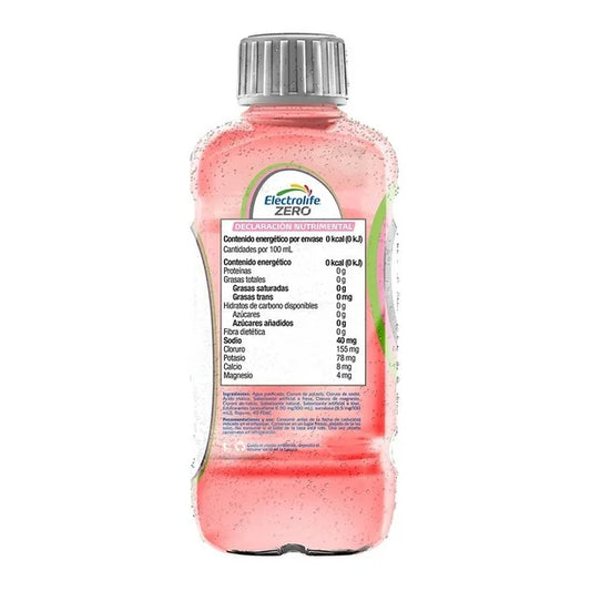 ELECTROLIFE ZERO BEB HIDR FRESA/KIWI 12/625 ML