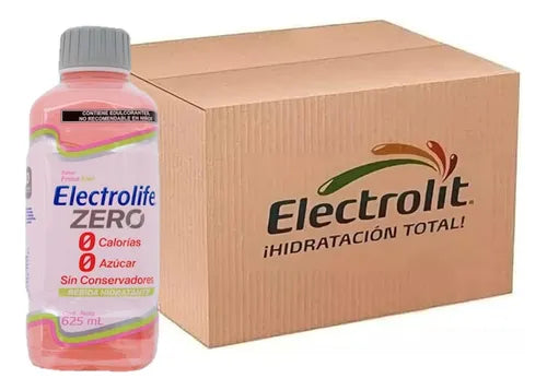 ELECTROLIFE ZERO BEB HIDR FRESA/KIWI 12/625 ML