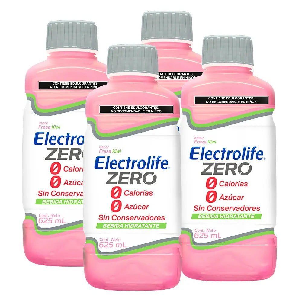 ELECTROLIFE ZERO BEB HIDR FRESA/KIWI 12/625 ML