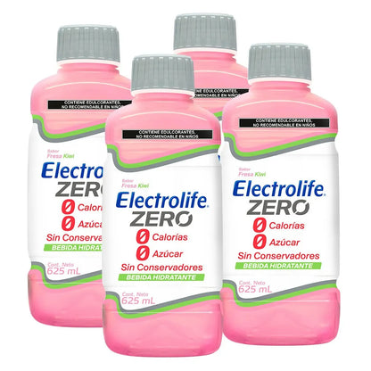 ELECTROLIFE ZERO BEB HIDR FRESA/KIWI 12/625 ML
