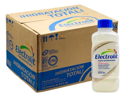 SUERO REHIDRATANTE ELECTROLIT HORCHATA 12/625 ML