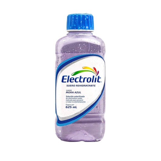 SUERO REHIDRATANTE ELECTROLIT MORA AZUL 12/625 ML