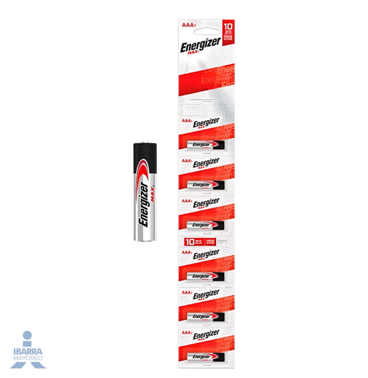 ENERGIZER MAX PILA AAA 20/6 TIRA
