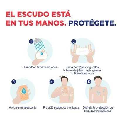 ESCUDO JABON PROTECCION FRESCURA 72/135 G