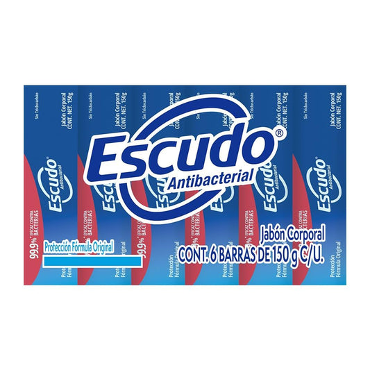 ESCUDO JABON PROTECCION ORIGINAL 6/6 150 G