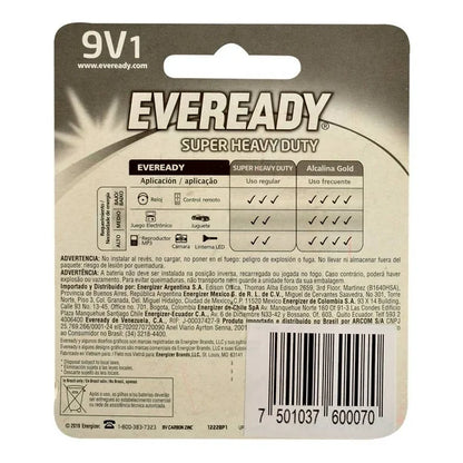 EVEREADY PILA 9V 24/1