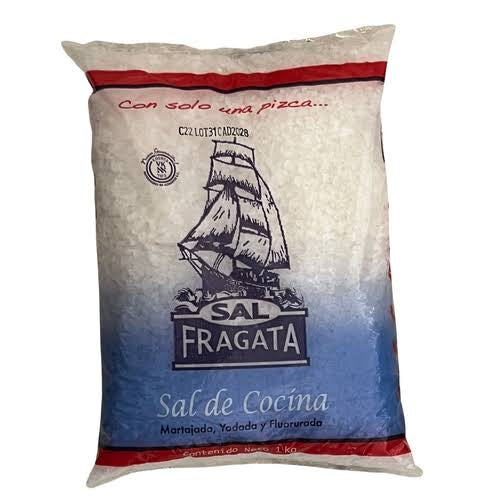 FRAGATA SAL DE MESA C/25 K