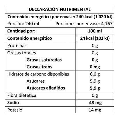 GATORADE BEBIDA HIDRATANTE LIMA/LIMON 6/1 L