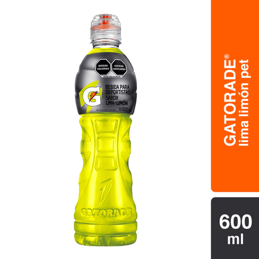 GATORADE BEBIDA HIDRATANTE LIMA/LIMON 6/600 ML