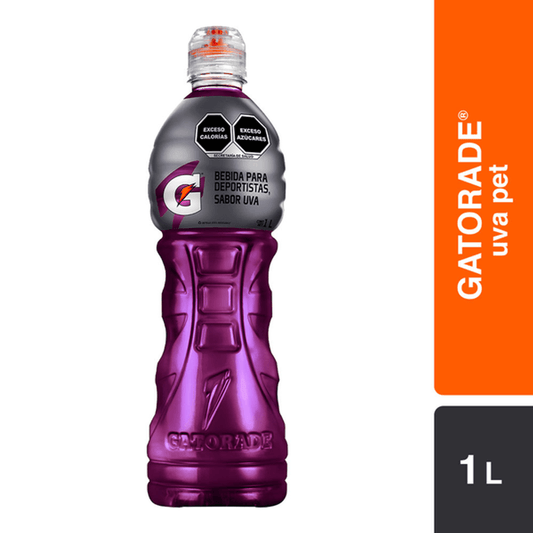 GATORADE BEBIDA HIDRATANTE UVA 6/1 L