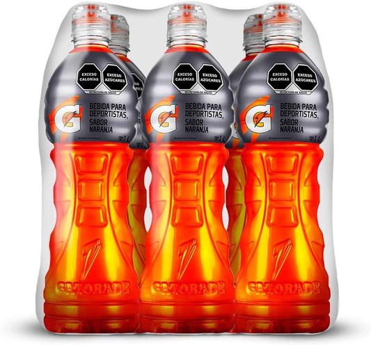 GATORADE BEBIDA HIDRATANTE NARANJA 6/1 L