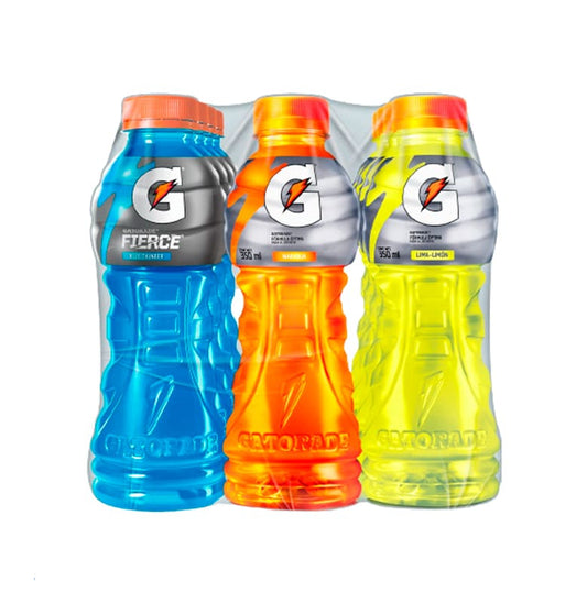 GATORADE BEBIDA HIDRATANTE SURTIDO 12/350 ML