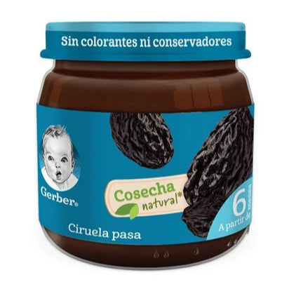 GERBER PAPILLA CIRUELA PASA 2A ET 24/100 G