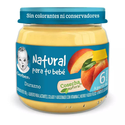GERBER PAPILLA DURAZNO 2A ET 24/100 G
