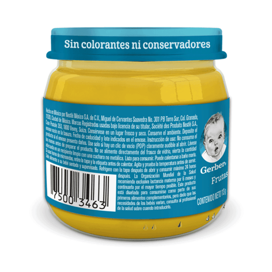 GERBER PAPILLA FRUTAS MIXTAS 2A ET 24/100 G