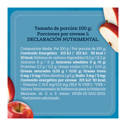 GERBER PAPILLA MANZANA 2A ET 24/100 G