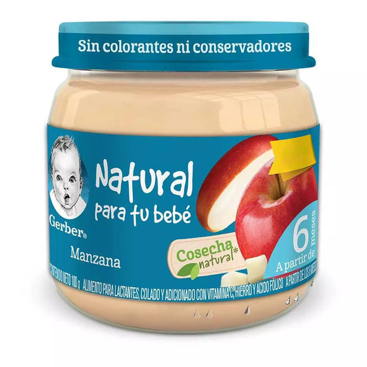 GERBER PAPILLA MANZANA 2A ET 24/100 G