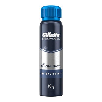 GILLETTE DESODORANTE AERO ANTITRANSPIRANTE ANTIBACTERIAL 93 G