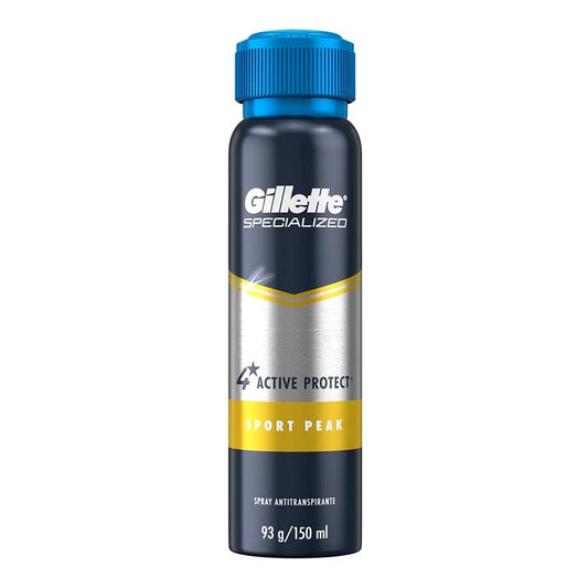 GILLETTE DESODORANTE AERO ANTITRANSPIRANTE SPORT PEAK 93 G