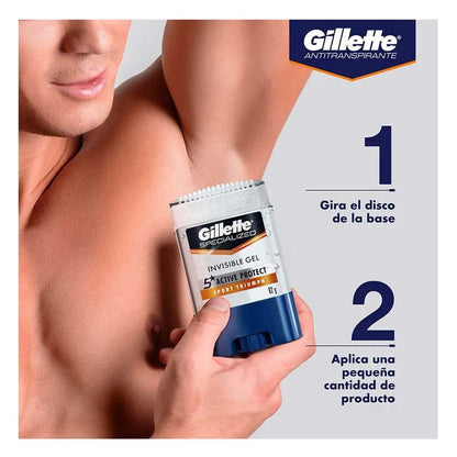 GILLETTE DESODORANTE GEL ANTITRANSPIRANTE SPORT TRIUMPH 82 G