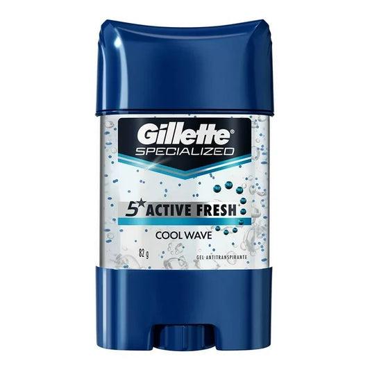 GILLETTE DESODORANTE GEL ANTITRANSPIRANTE COOL WAVE CAPSULAS 82 G