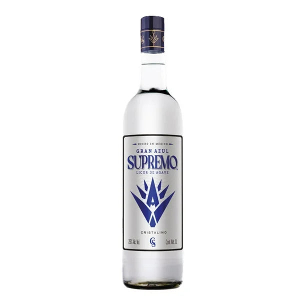 GRAN AZUL SUPREMO LICOR AGAVE CRISTALINO 12/1 L