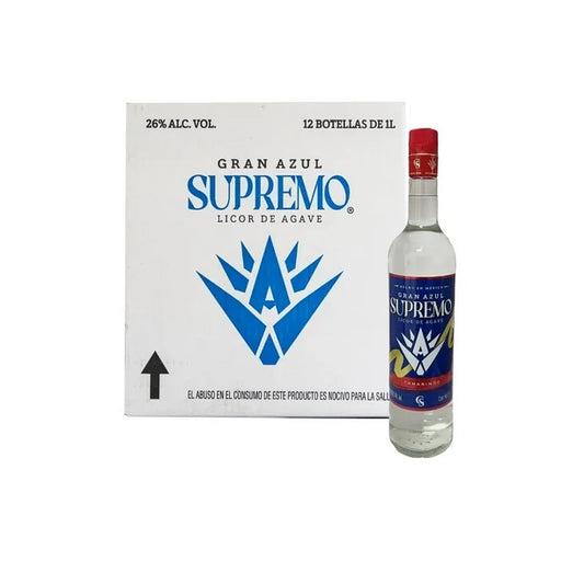 GRAN AZUL SUPREMO LICOR AGAVE TAMARINDO 12/1 L