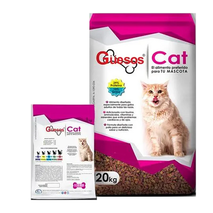 GUESOS CAT  ALIMENTO PARA GATO C/10 K