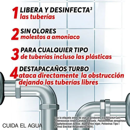 HARPIC DESTAPACAÑOS DESTOP LIQUIDO 500 ML