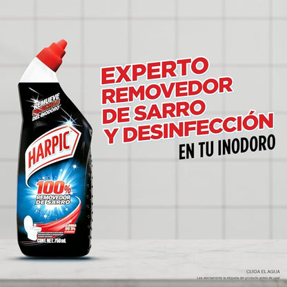 HARPIC LIMP/DESIN INODORO REMOV SARRO 750 ML
