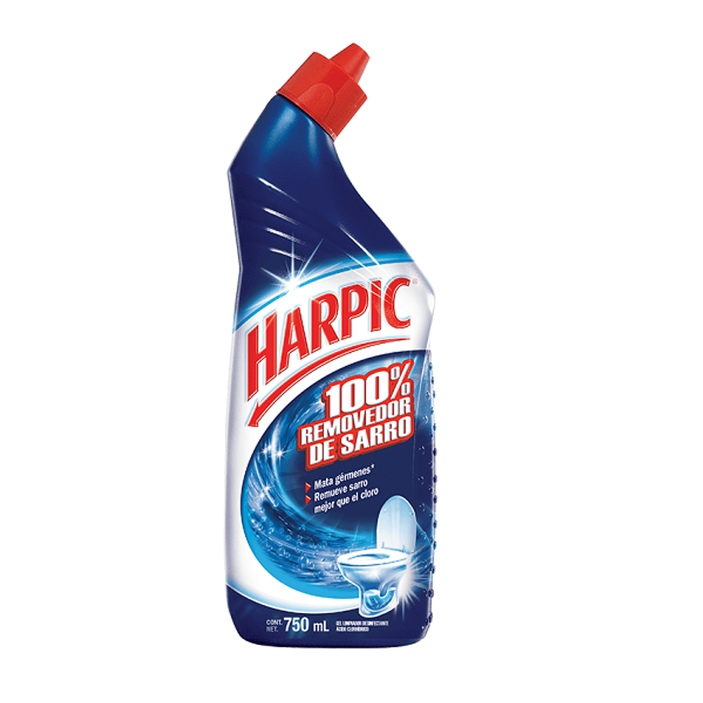 HARPIC LIMP/DESIN INODORO REMOV SARRO 750 ML