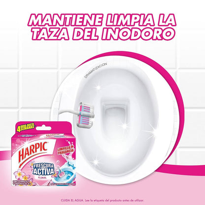HARPIC PASTILLA/CANASTILLA FR ACTIVA FLORAL 36/35G