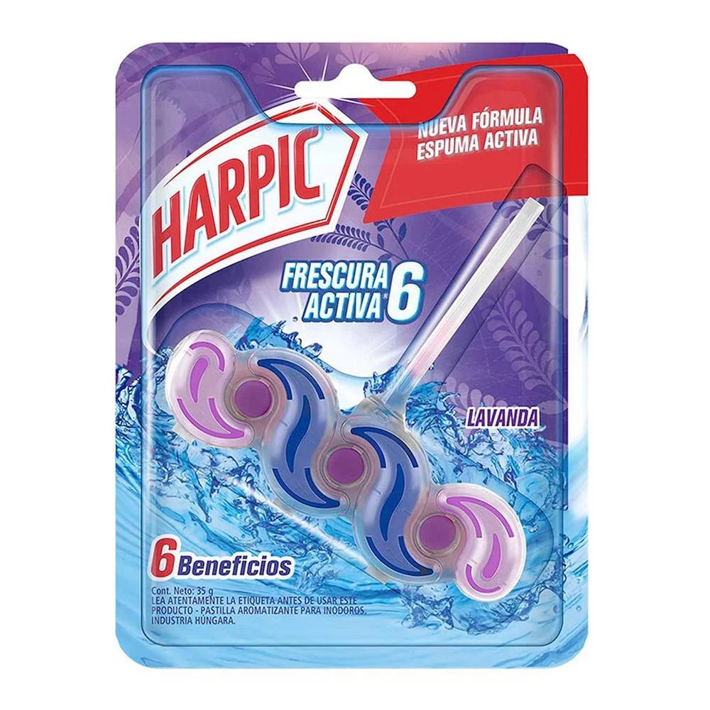 HARPIC PASTILLA LAVANDA 6/35 G