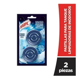 HARPIC PASTILLA/CANAS FR ACT AZUL PROFUNDO 36/35G