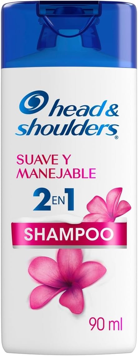 HEAD AND SHOULDERS SHAMPOO 2EN1 SUAVE Y MANEJABLE 24/90 ML