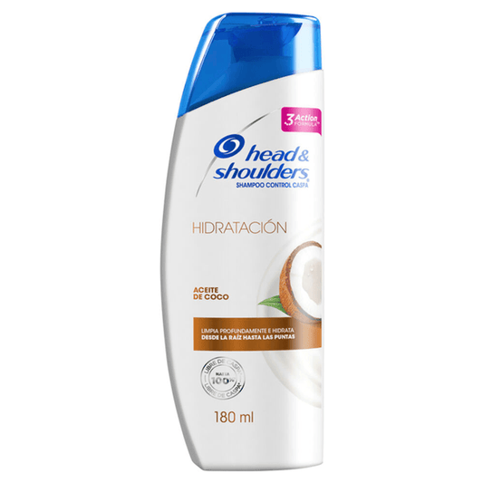 HEAD AND SHOULDERS SHAMPOO HIDRATACION ACEITE DE COCO 12/180 ML