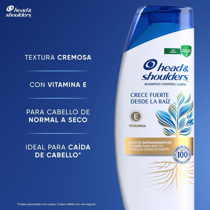 HEAD AND SHOULDERS SHAMPOO HIDRATACION ACEITE DE COCO 12/180 ML