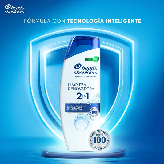 HEAD AND SHOULDERS SHAMPOO LIMPIEZA RENOVADORA 12/375 ML