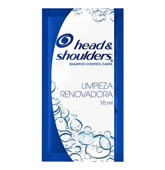 HEAD AND SHOULDERS SHAMPOO LIMPIEZA RENOVADORA SOBRE 24/24 10 ML
