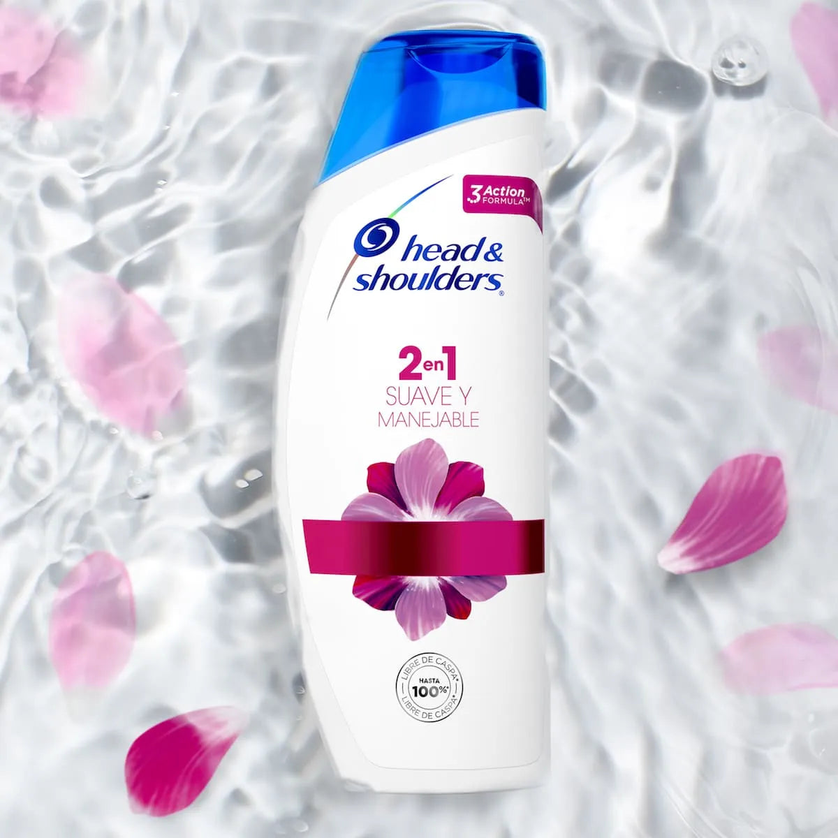 HEAD AND SHOULDERS SHAMPOO SUAVE Y MANEJABLE 2 EN 1 8/6 90 ML