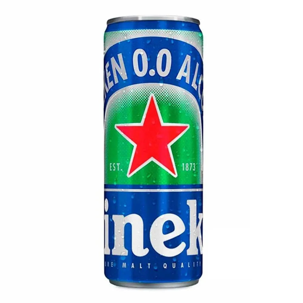 HEINEKEN CERVEZA 0.0 LATALATON 24pzs 355 ML